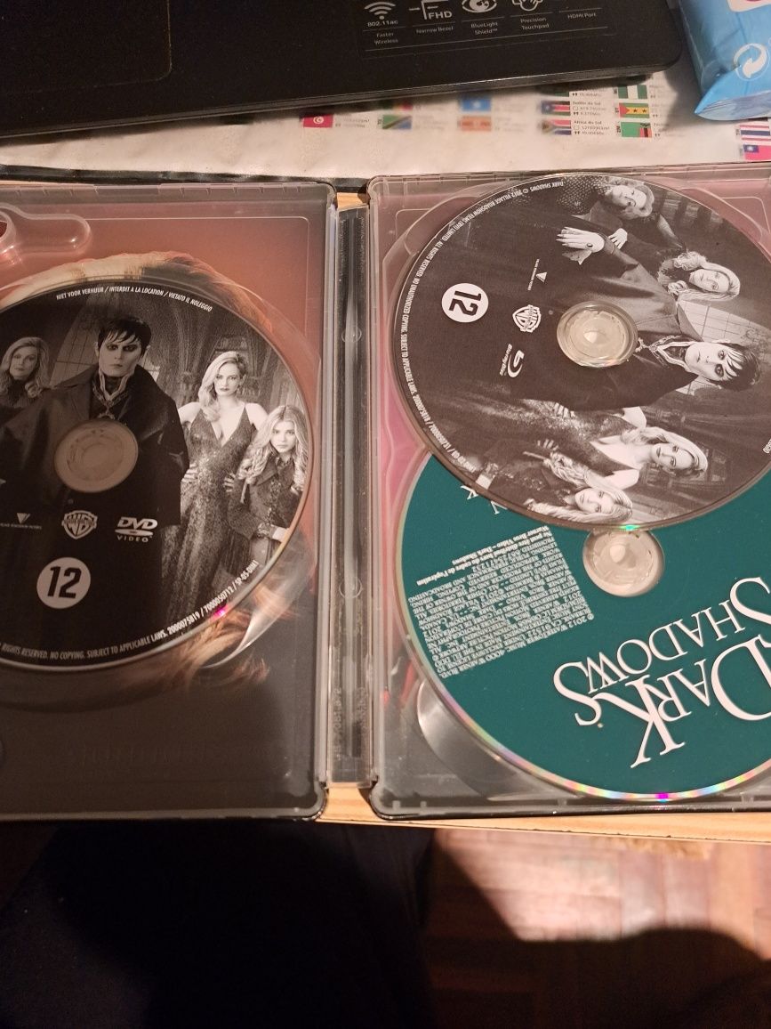 Set 3 dvd filme Dark Shadows