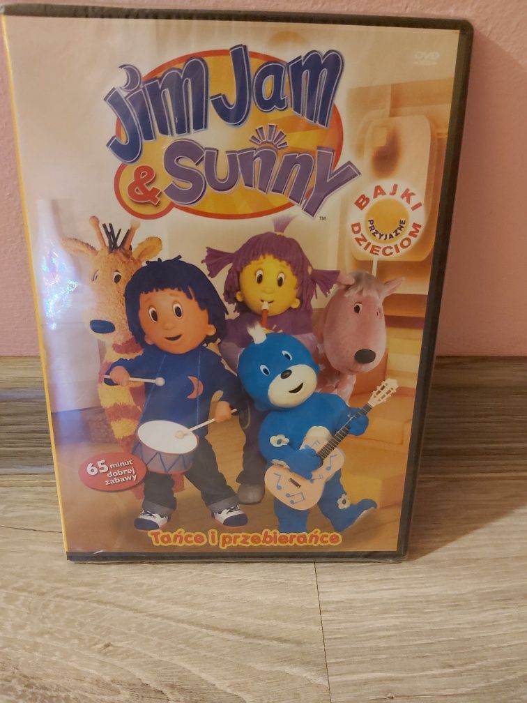 Bajki przyjazne dzieciom DVD Jim Jam & Sunny