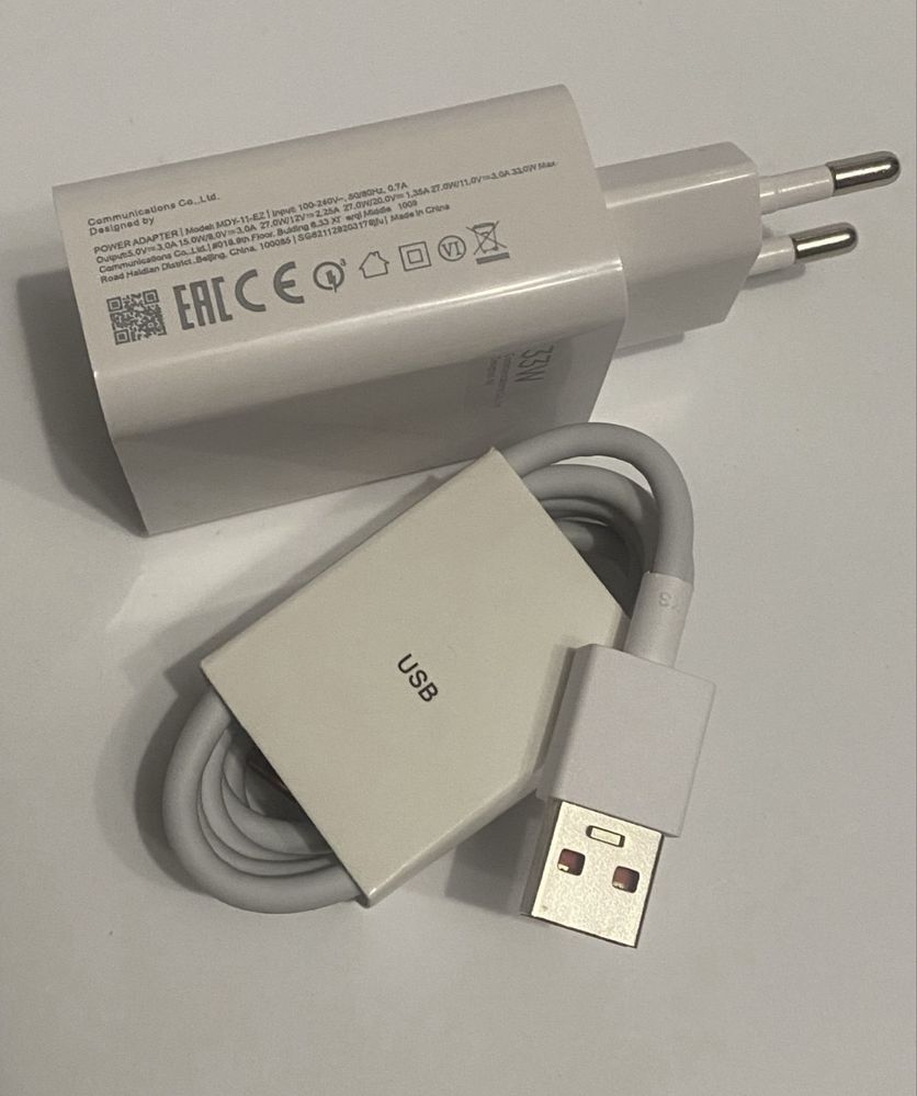 Зарядное Устройство 33W Xiaomi / Poco / Redmi / TURBO Charge