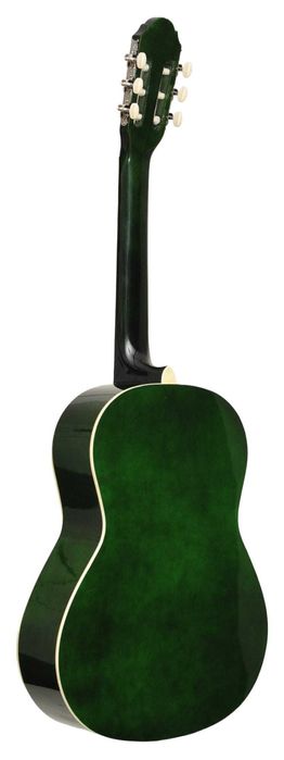 Gitara klasyczna Prima CG-1 4/4 Green Burst +pokrowiec+ tuner+3 kostki