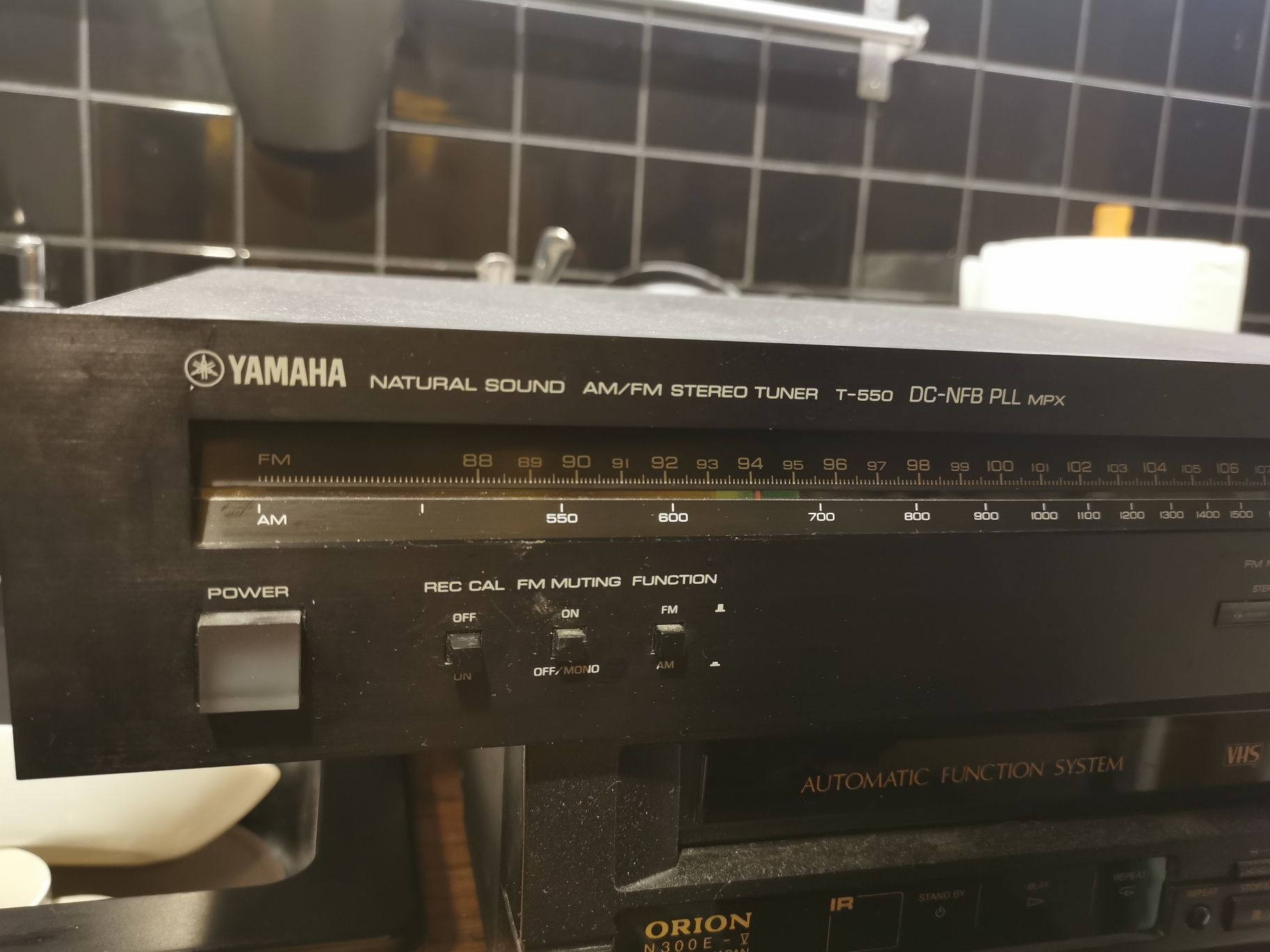 Yamaha t-550 tuner radiowy ns series lata 70