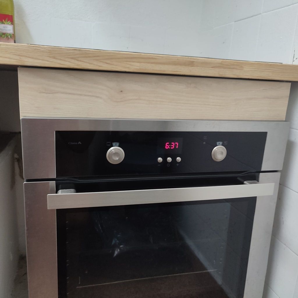 Placa + forno + móvel