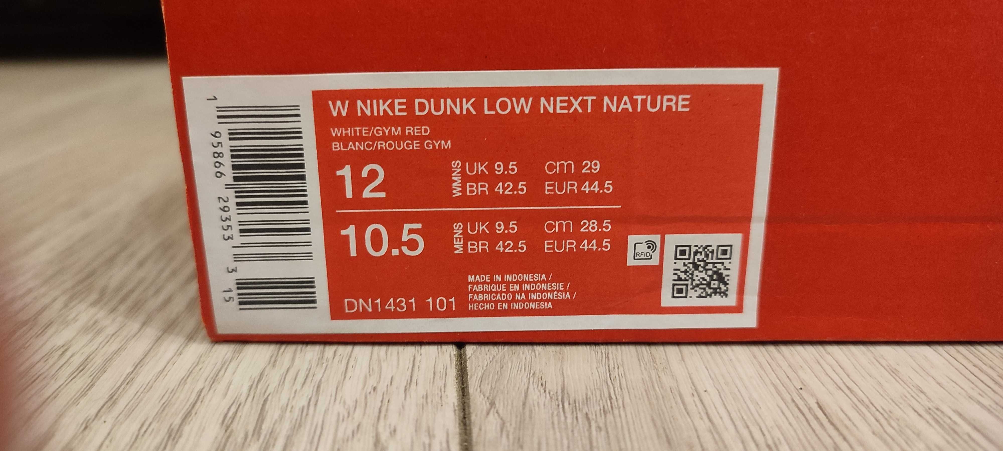 Buty Nike Dunk Low Next Nature roz 44,5 nowe -oryginalne
