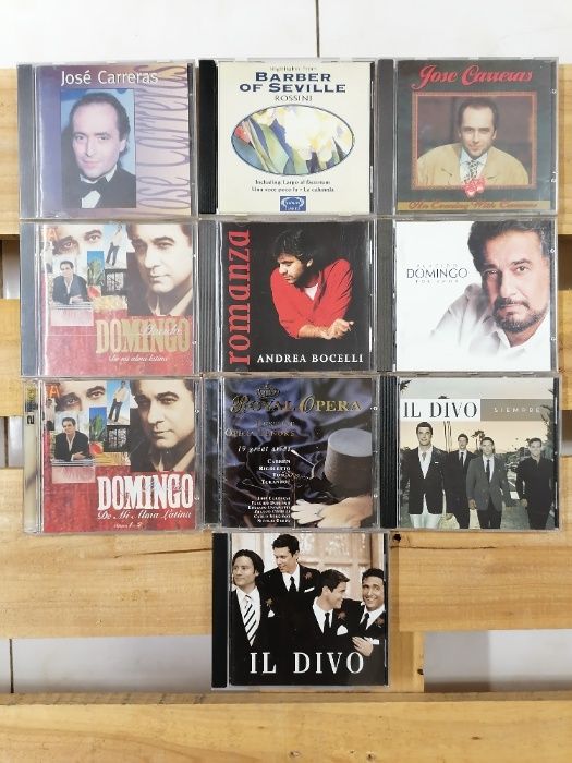 CDs originais Tenores