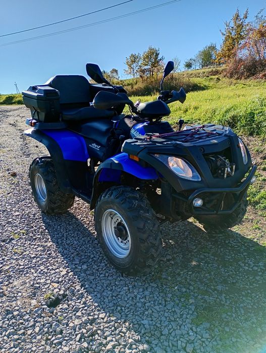 Quad linhai 300 4x4 zarejestrowany kat.b orgynał full opcja wciągarka