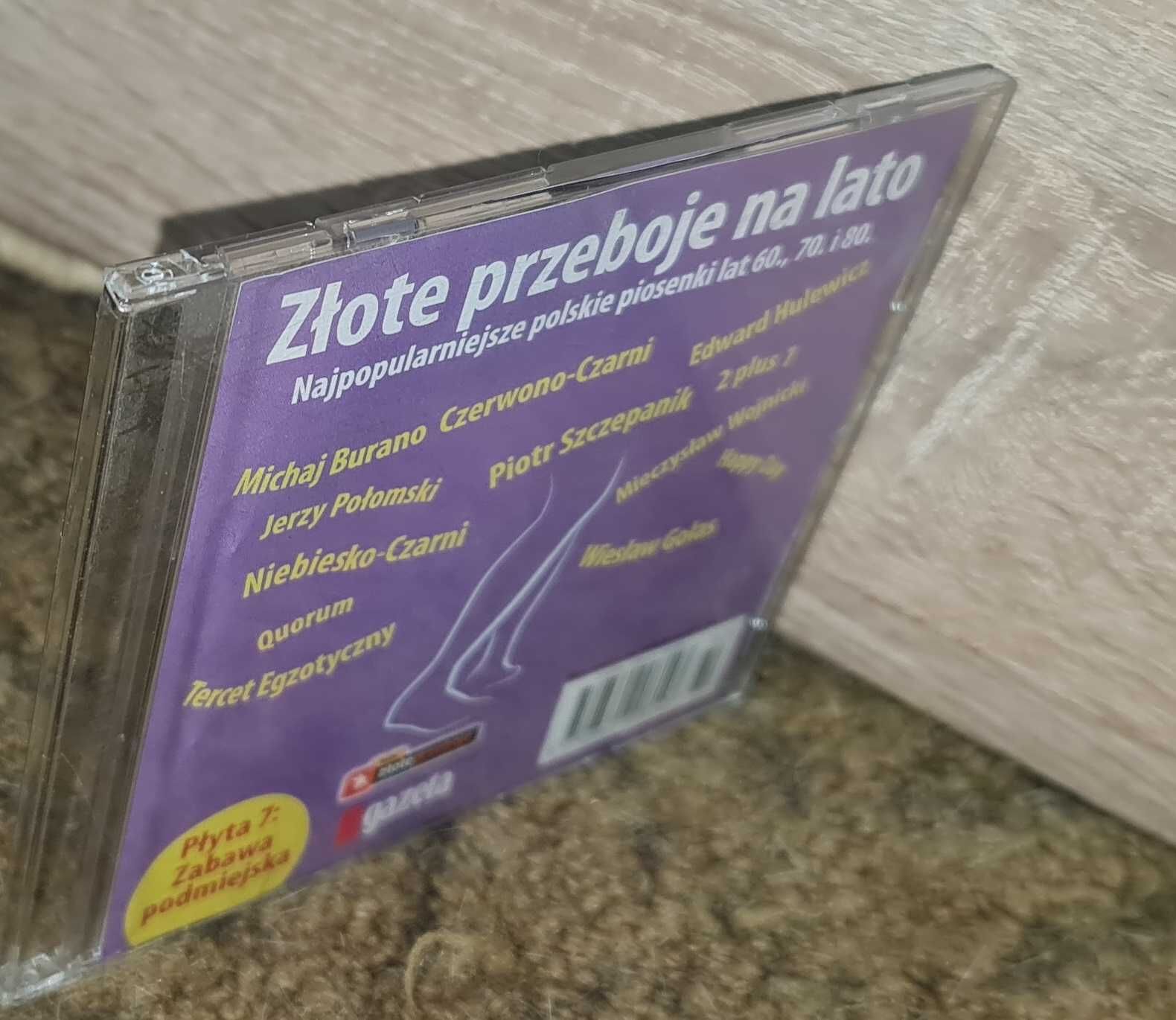 ZŁote Przeboje Na Lato / PŁYTA NR 7 Piosenki LAT 60,70,80  CD IDEALNA-