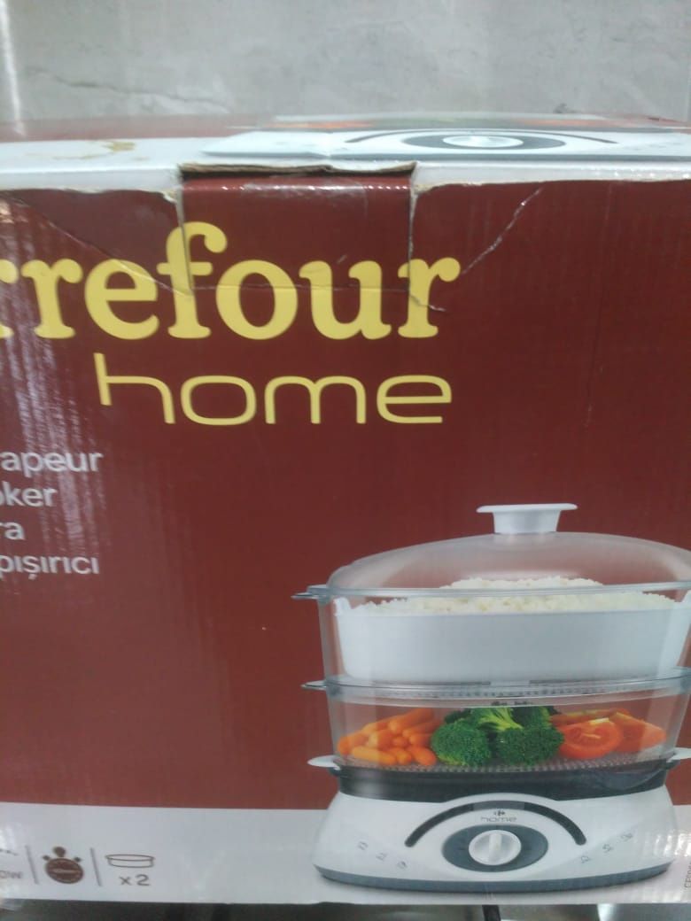 пароварка carrefour home