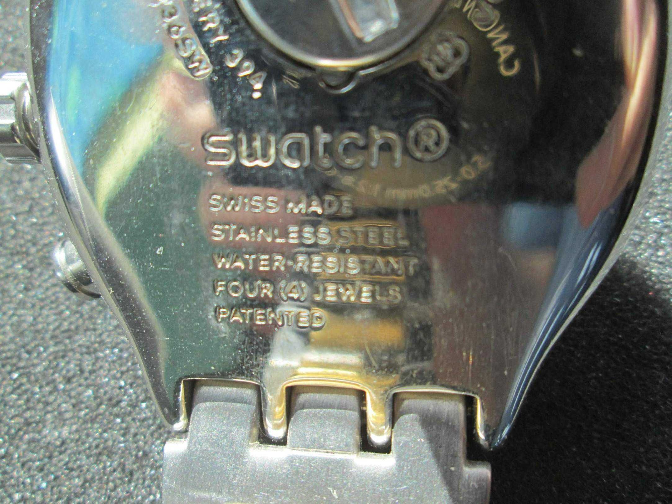 SWISS SWATCH SR936SW zegarek z bransoletą, four jewels - SPRAWNY