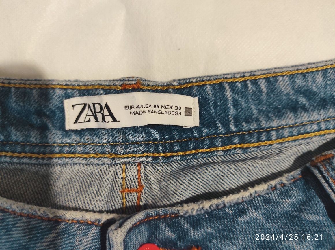 Джинсы ZARA , Бангладеш.