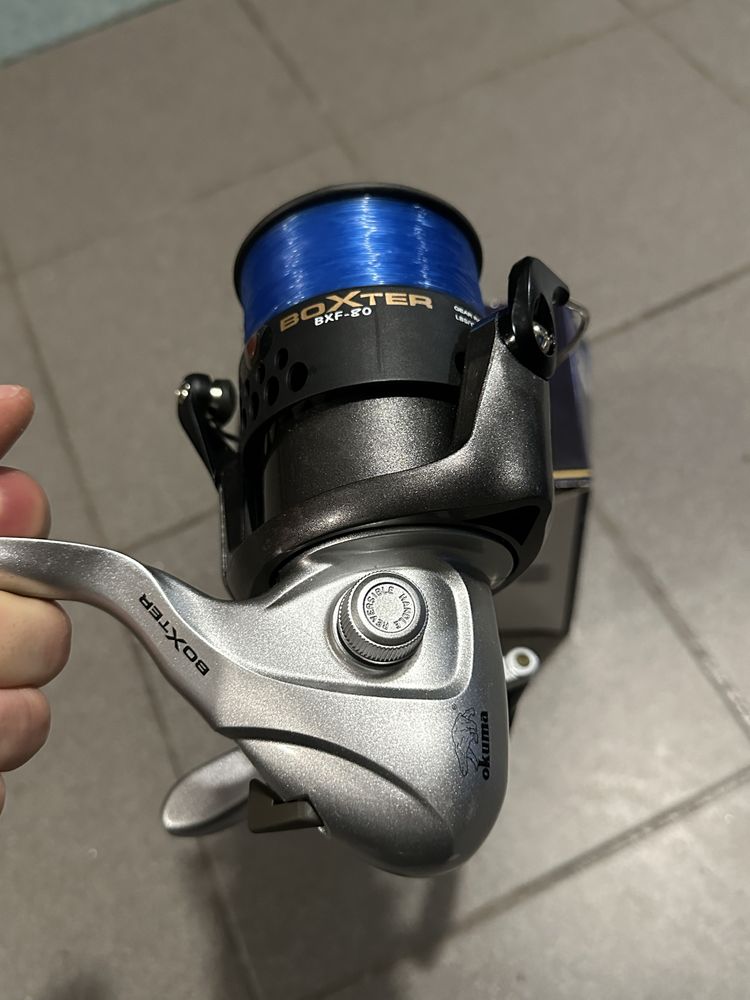 NOVO!!Carreto de pesca Okuma Boxter Bxf-80