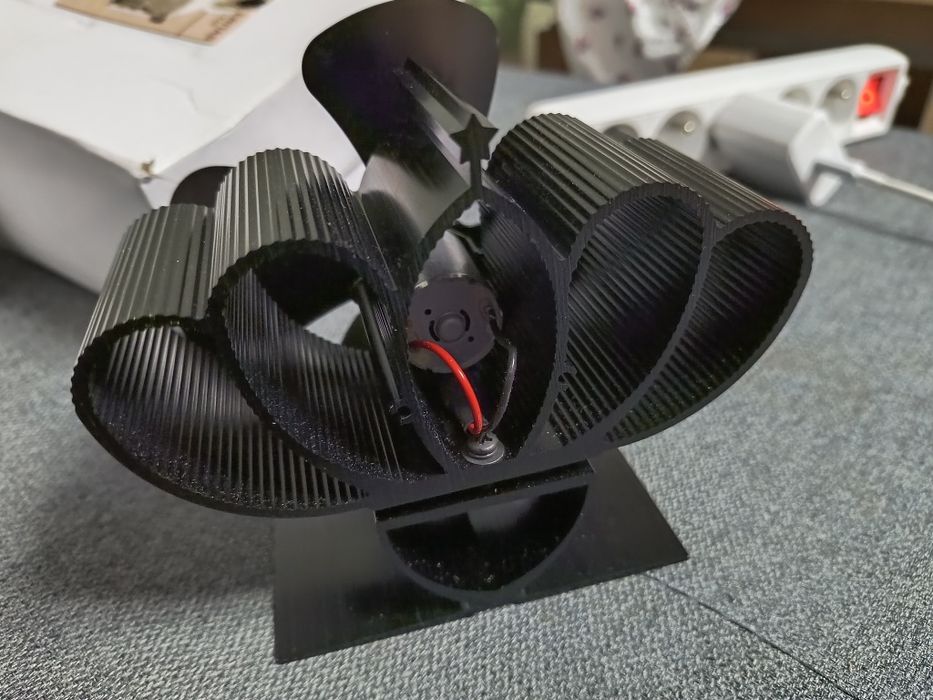 Termowentylator kominkowy