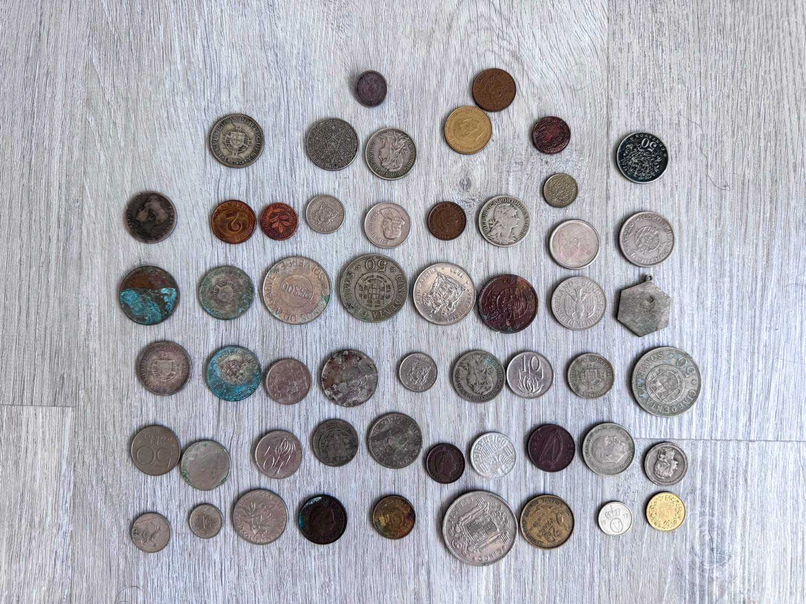 Coleção de Moedas Antigas e Históricas (Réis, Escudos, Etc) Anuncio 01