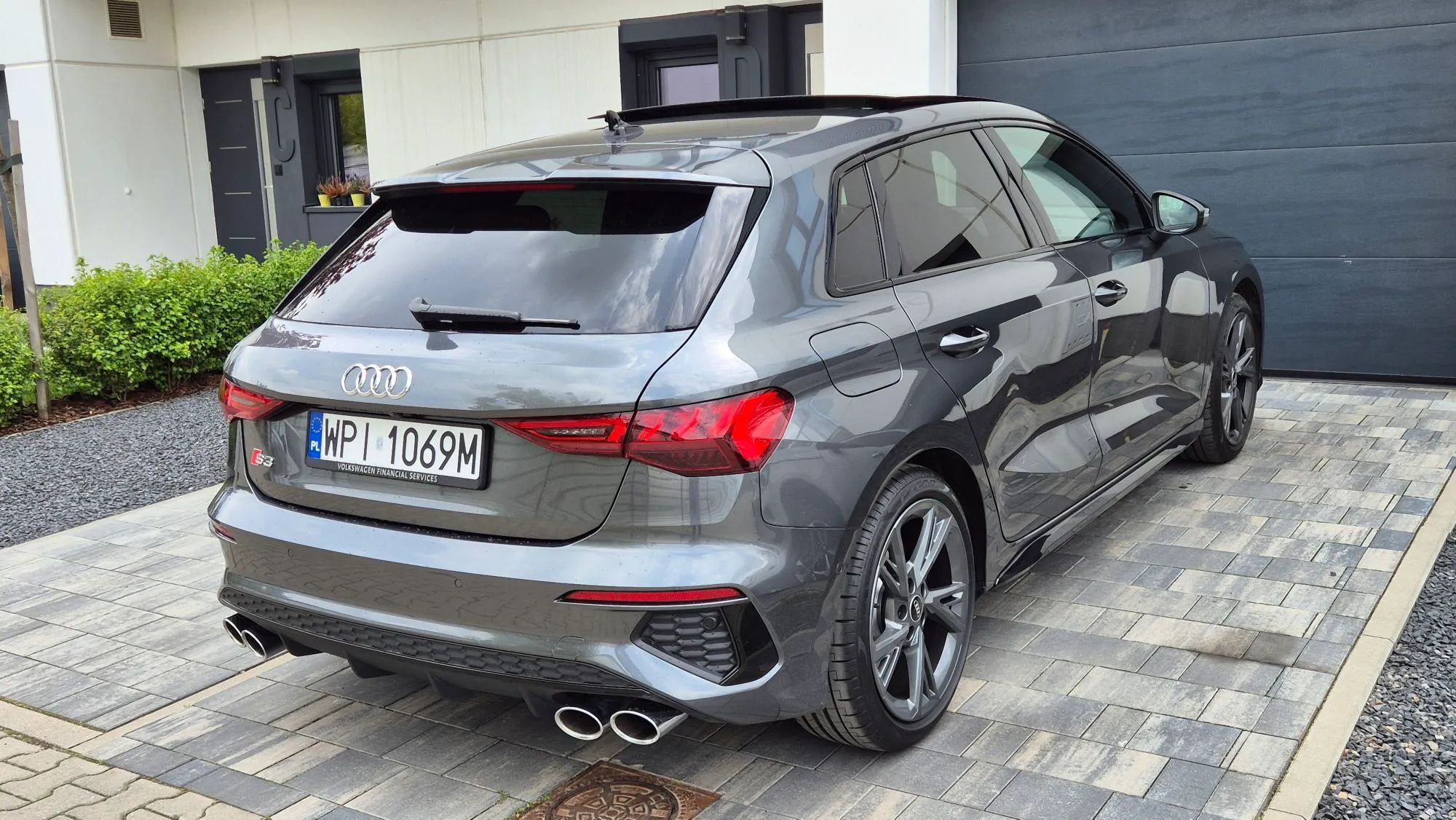 Audi S3 Model 2023, Salon PL, B&O, Matrix, Head-up, Elektr. fotele, Panorama