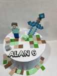 Minecraft z masy cukrowej