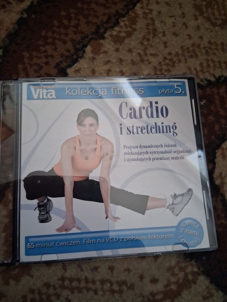 Cardio i stretching ćwiczenia.