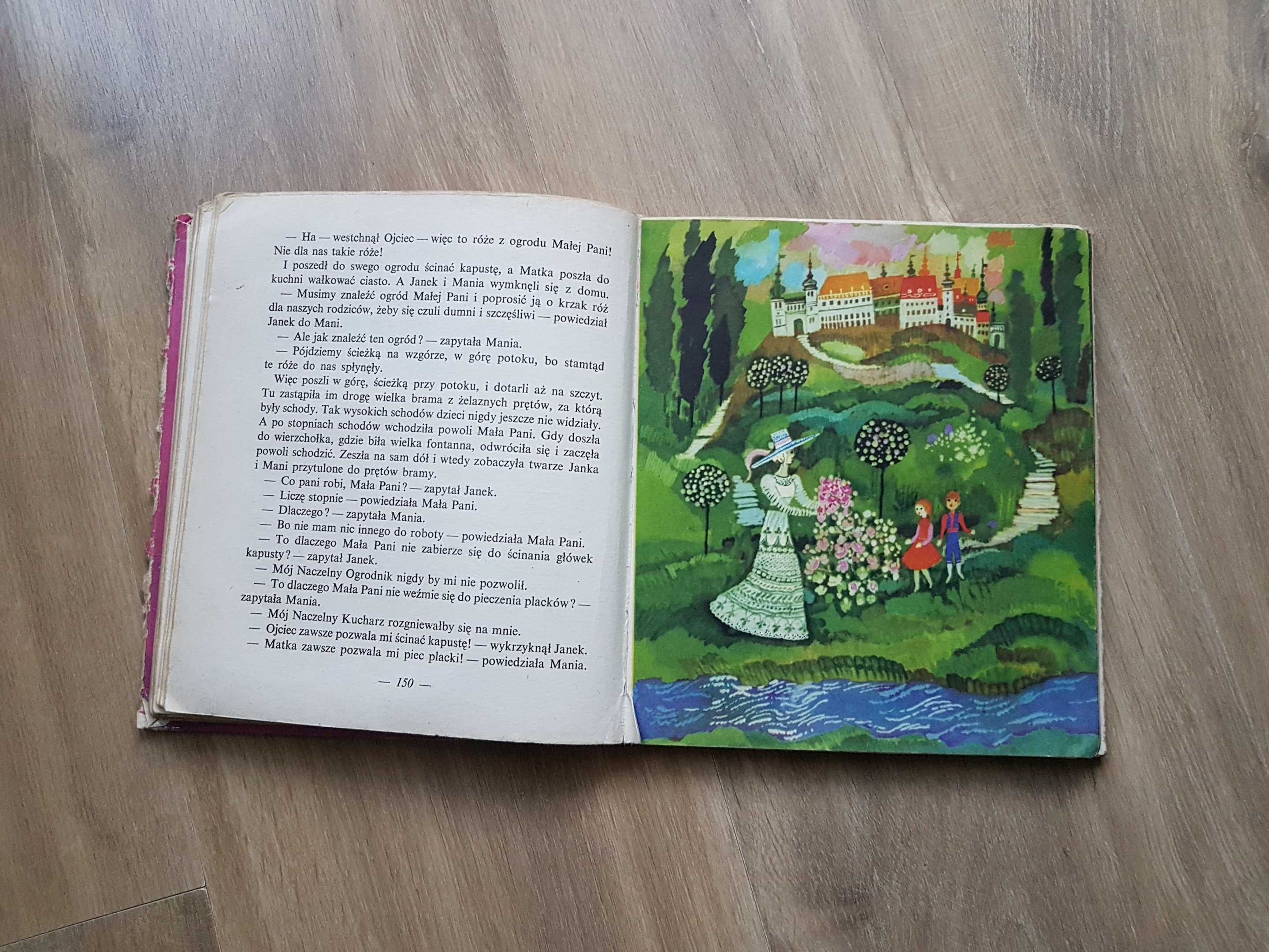 Mały pokój z książkami Eleanor Farjeon Bajki PRL 1971 rok