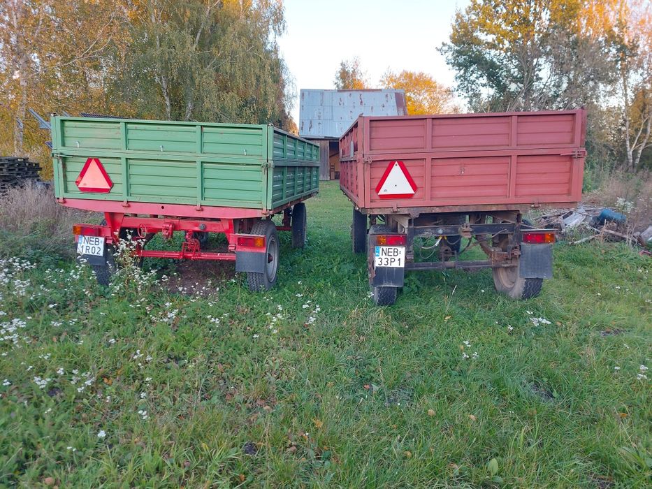 Przyczepa rolnicza D-35 wywrotka