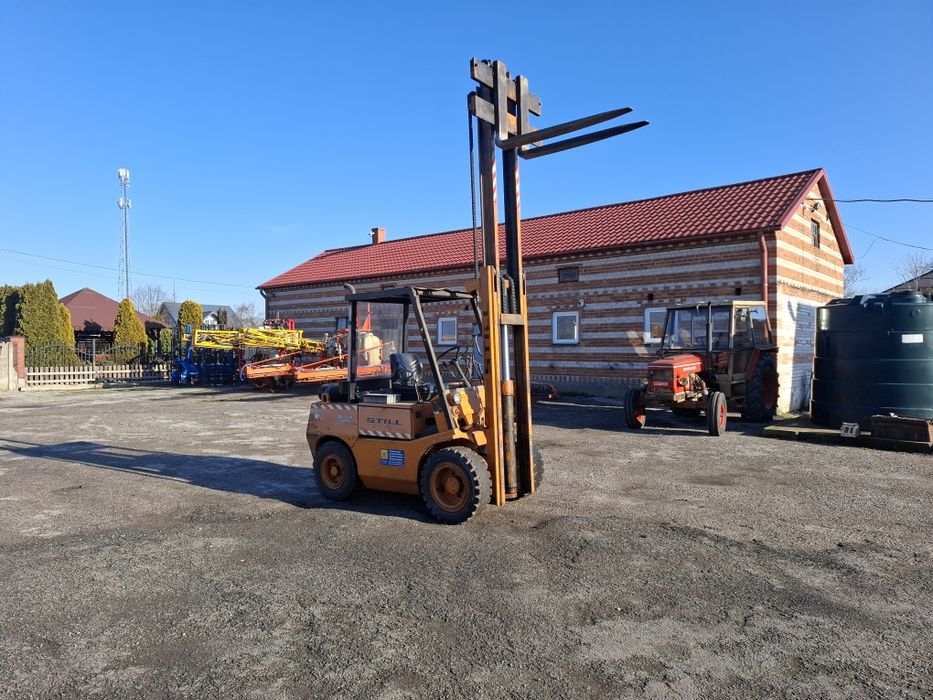 Wozek widłowy still 2.5 tony silnik diesel nie rąk gpw