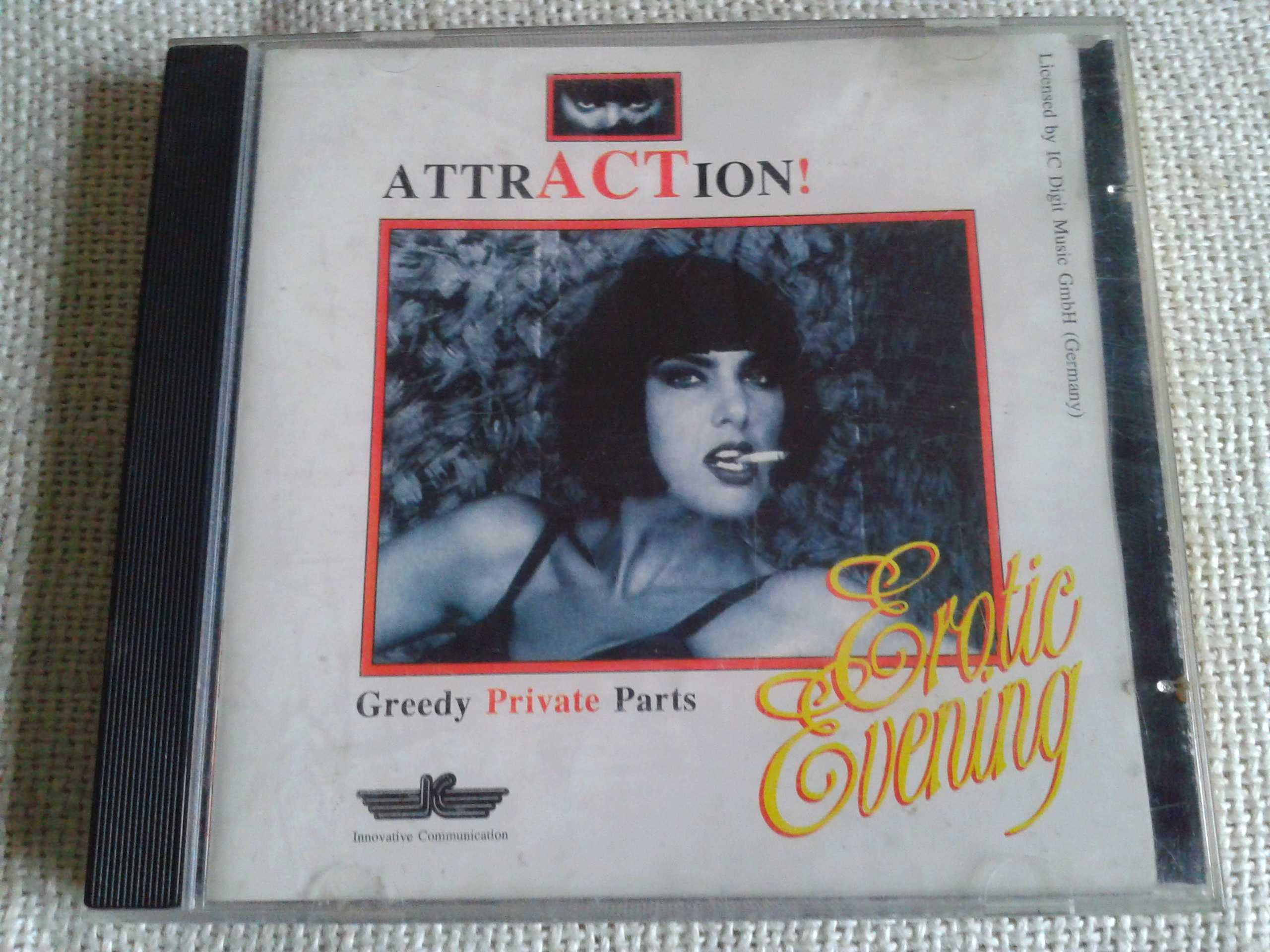 Attraction! Greedy Private Parts - Erotic Music  CD