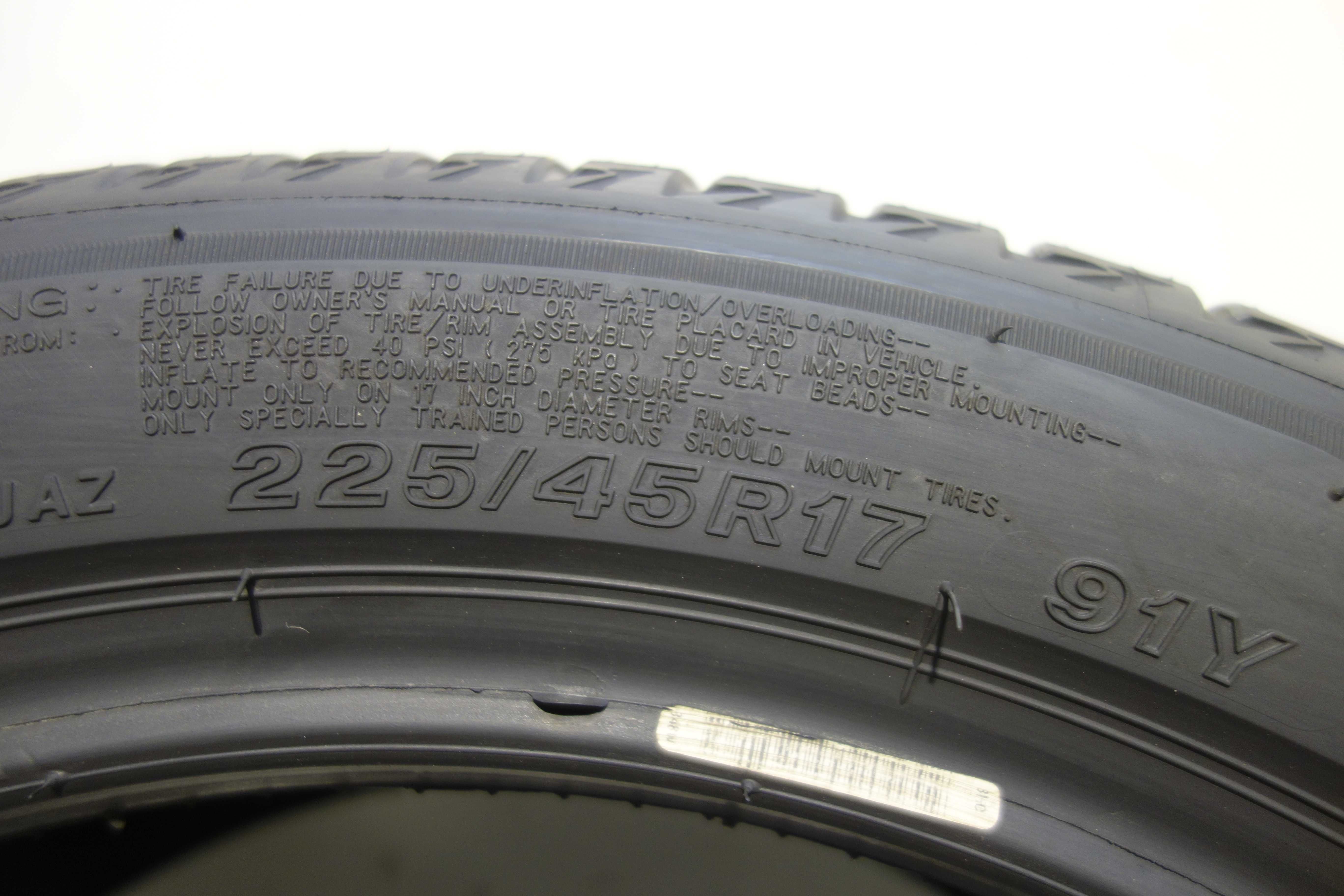 Opony letnie 225/45/17 - BRIDGESTONE Turanza T005 AO