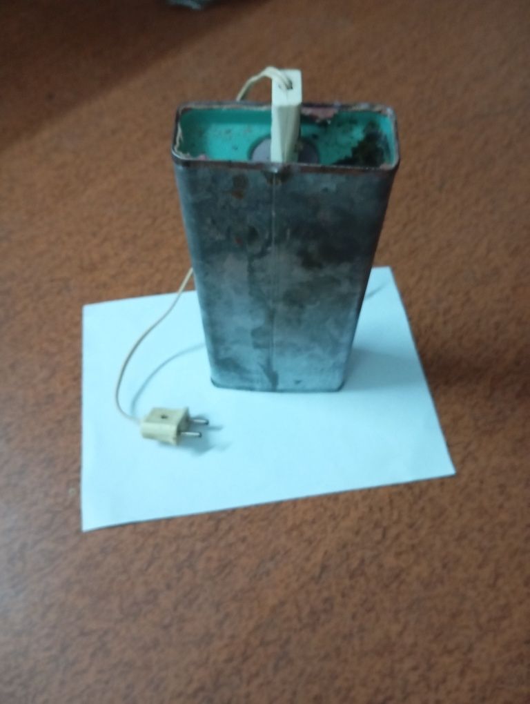 Botija elétrica a funcionar