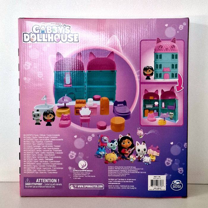 Ляльковий будинок Габбі Gabby's Dollhouse 16 предметів