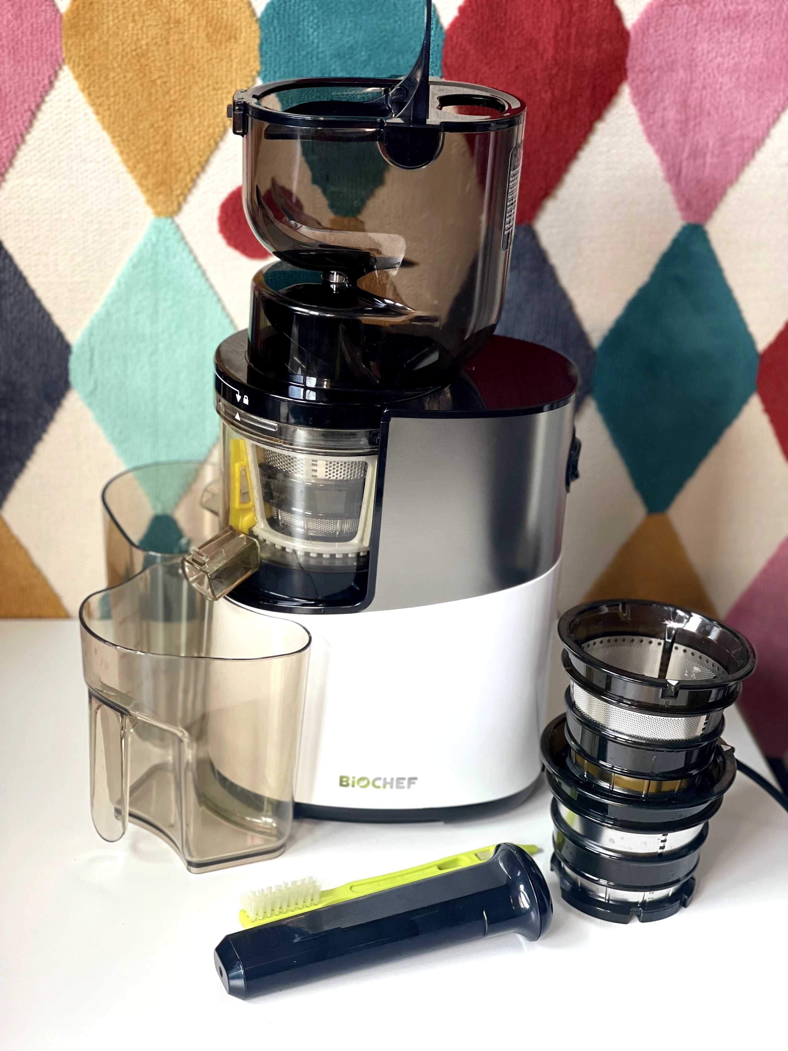 Wyciskarka wolnoobrotowa BIOCHEF Atlas Whole Slow Juicer 400W
