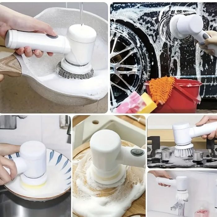 Електрична обертова щітка для прибирання