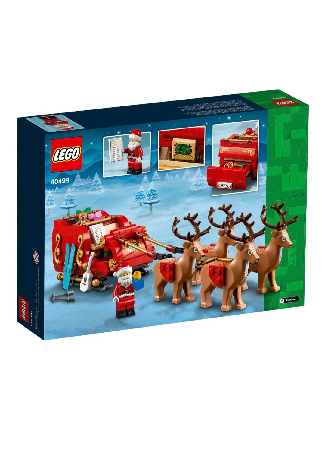 Trenó Do Pai Natal Set Lego Novo Exclusivo