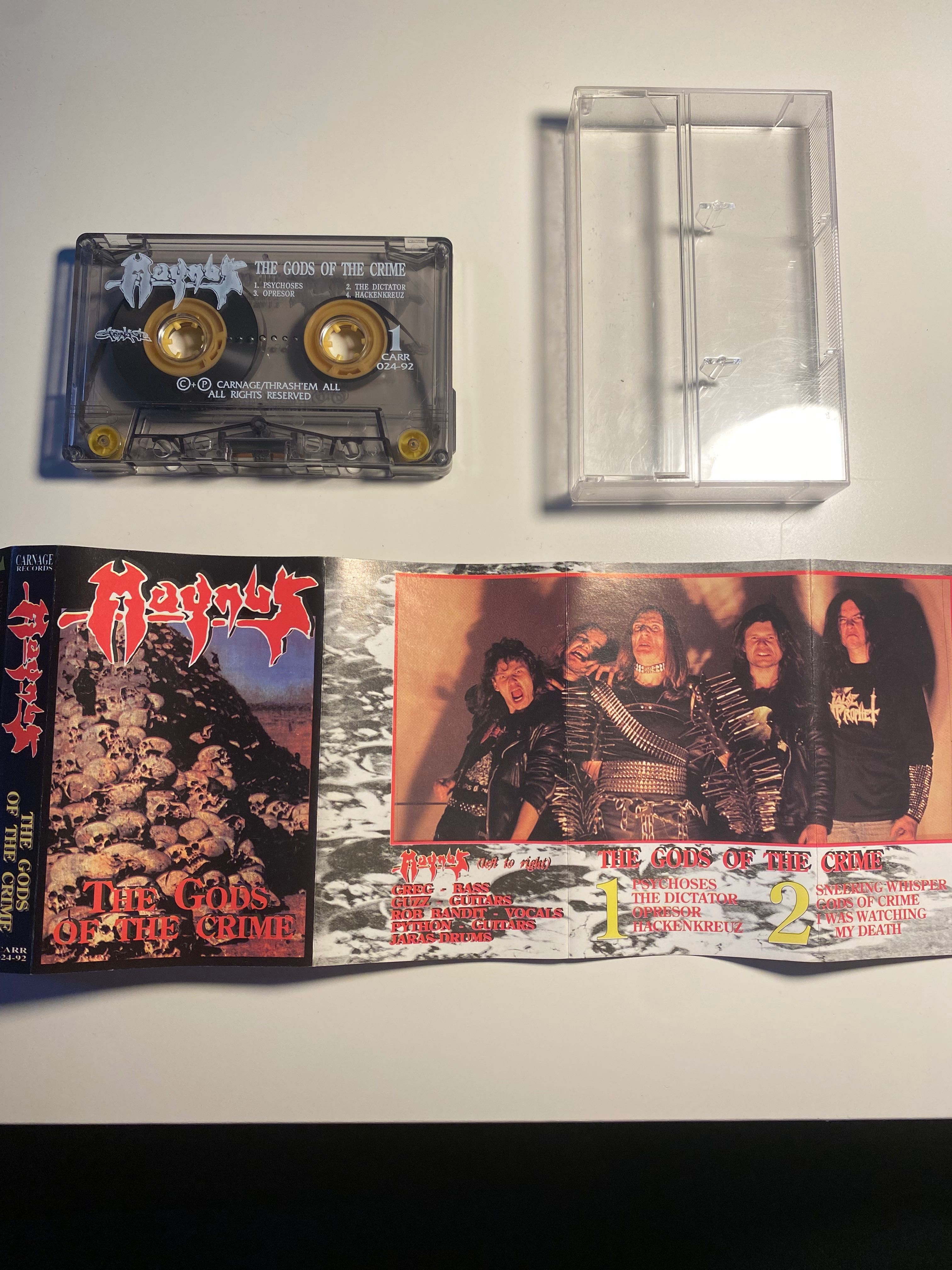 MAGNUS The gods of the crime kaseta 1992