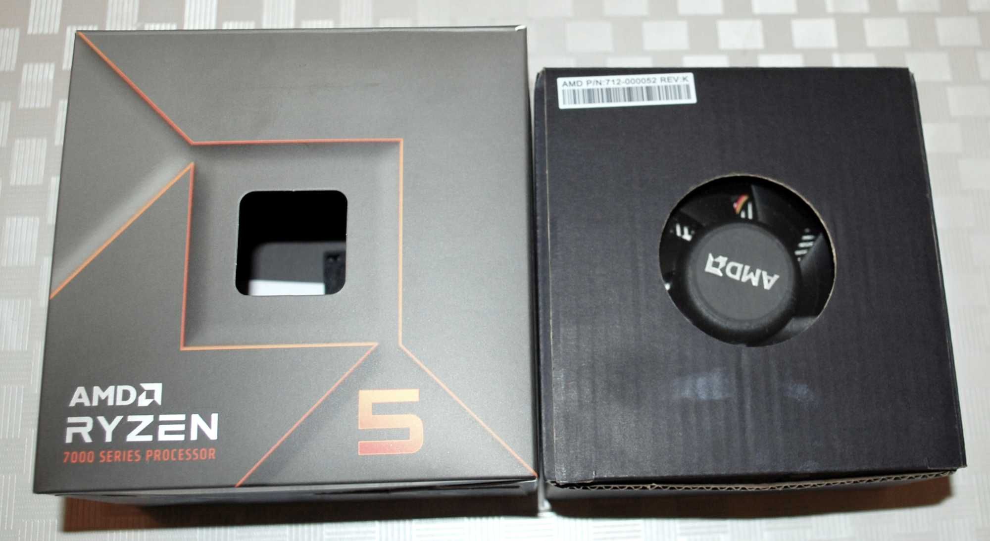 Wentylator, oryginalne chłodzenie procesora AMD Ryzen 5