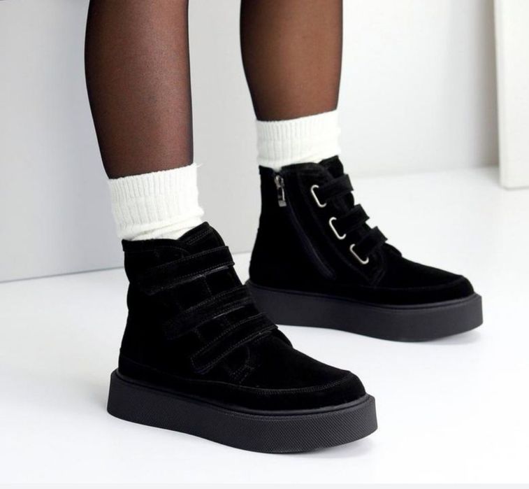 Черевики зимові , замша 37 38 39