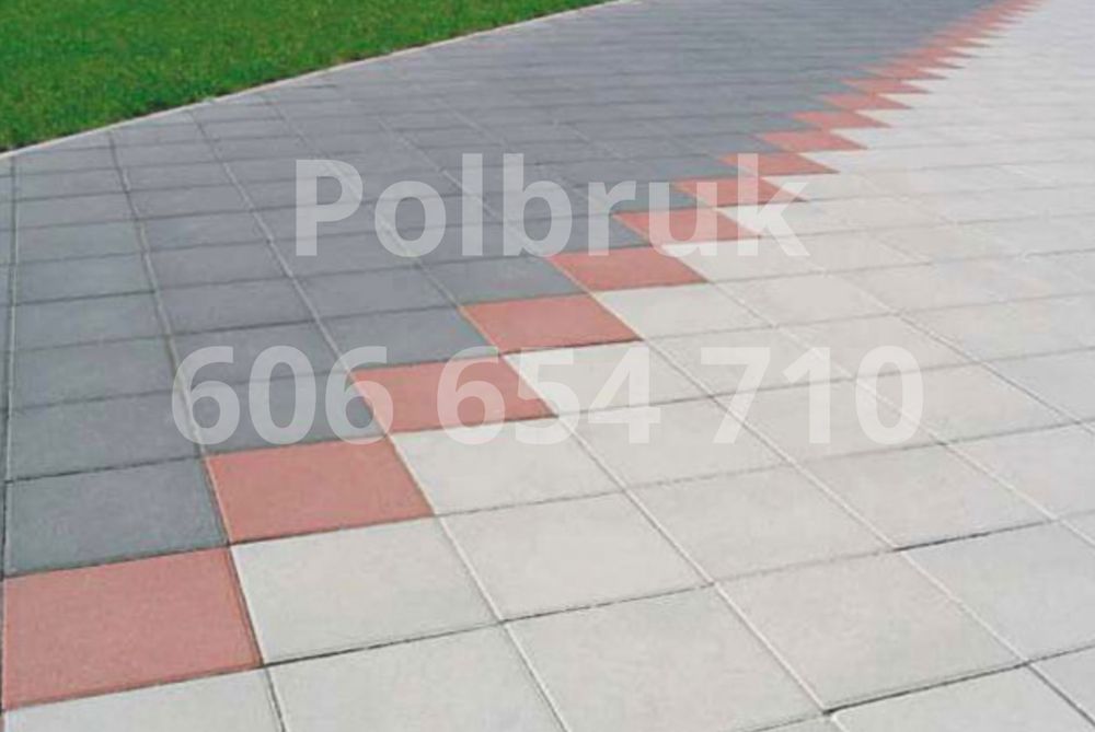 Płytka chodnikowa 35x35x5 POLBRUK nowa