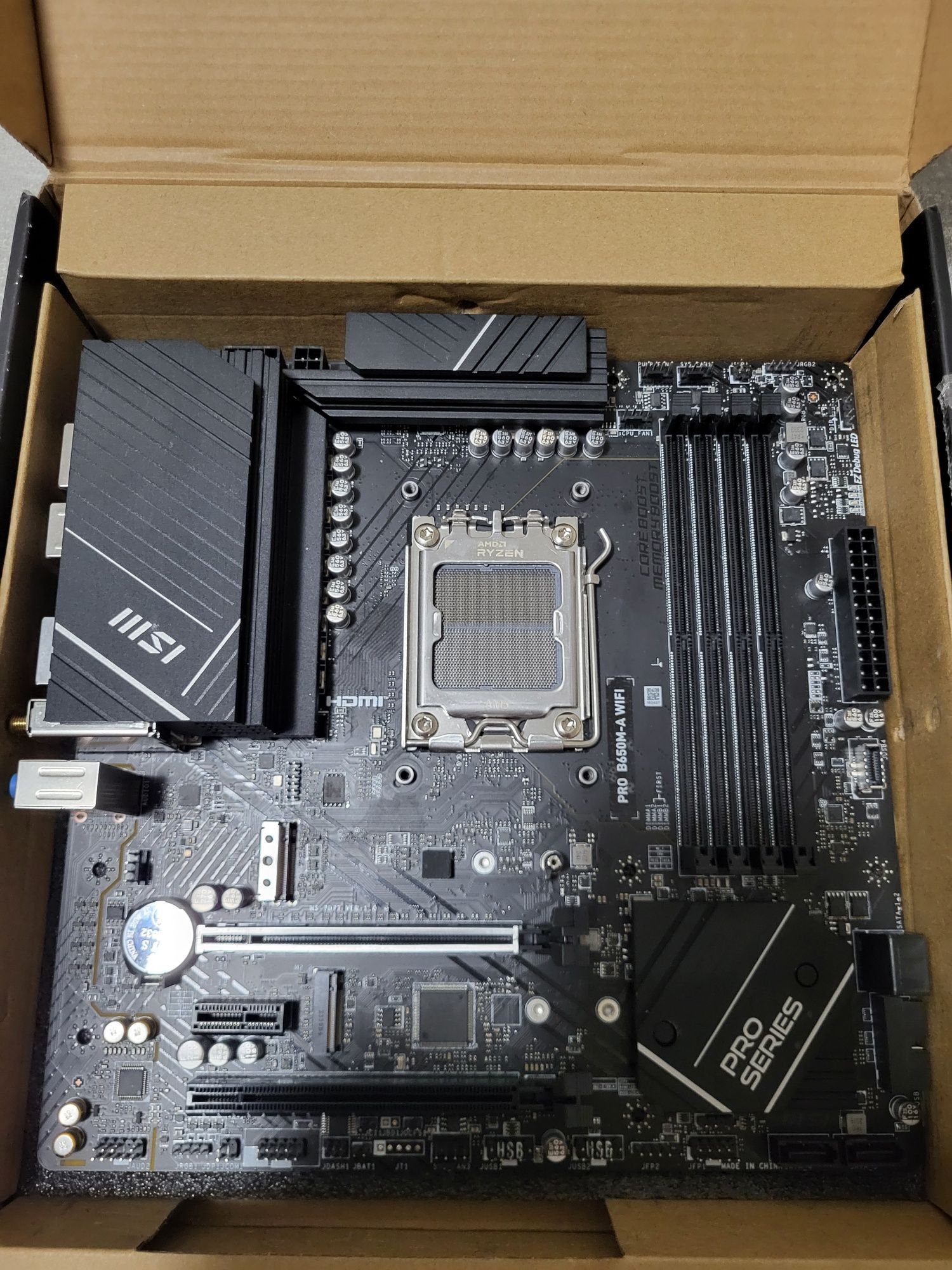 Материнська плата MSI PRO B650M-A Wi-Fi