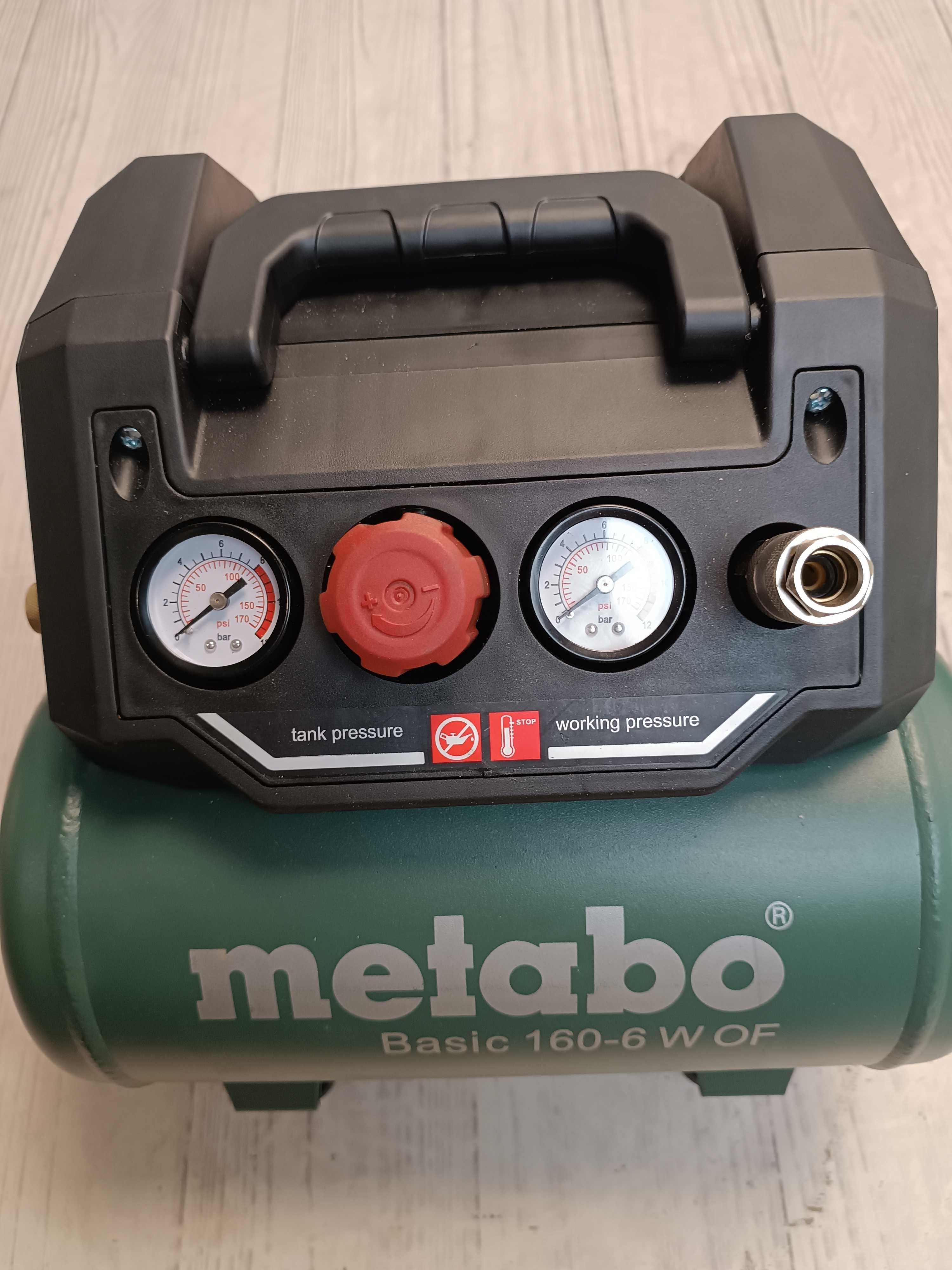 Metabo Kompressor Basic 160-6 W OF Компресор,6л, максимальний тиск8бар