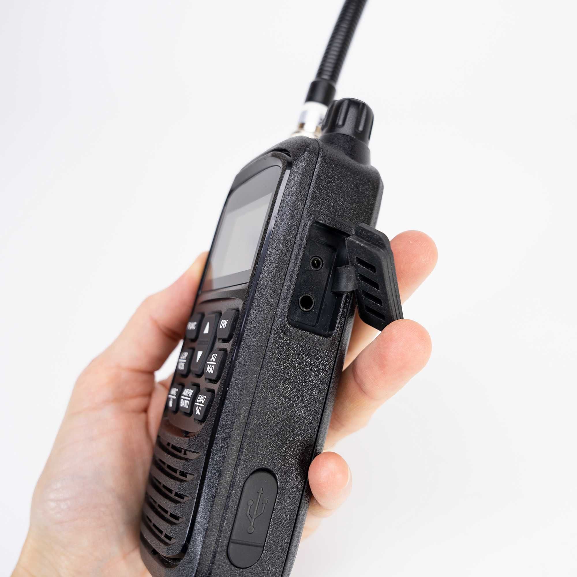 Radio ręczne CB PNI Escort HP82 AM/FM antena BNC bateria 1800mAh