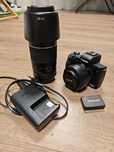 Aparat Canon M50+15-45mm 3.5-5.6+EF 75-300 f4-5.6 III USM+K&F EF-M to