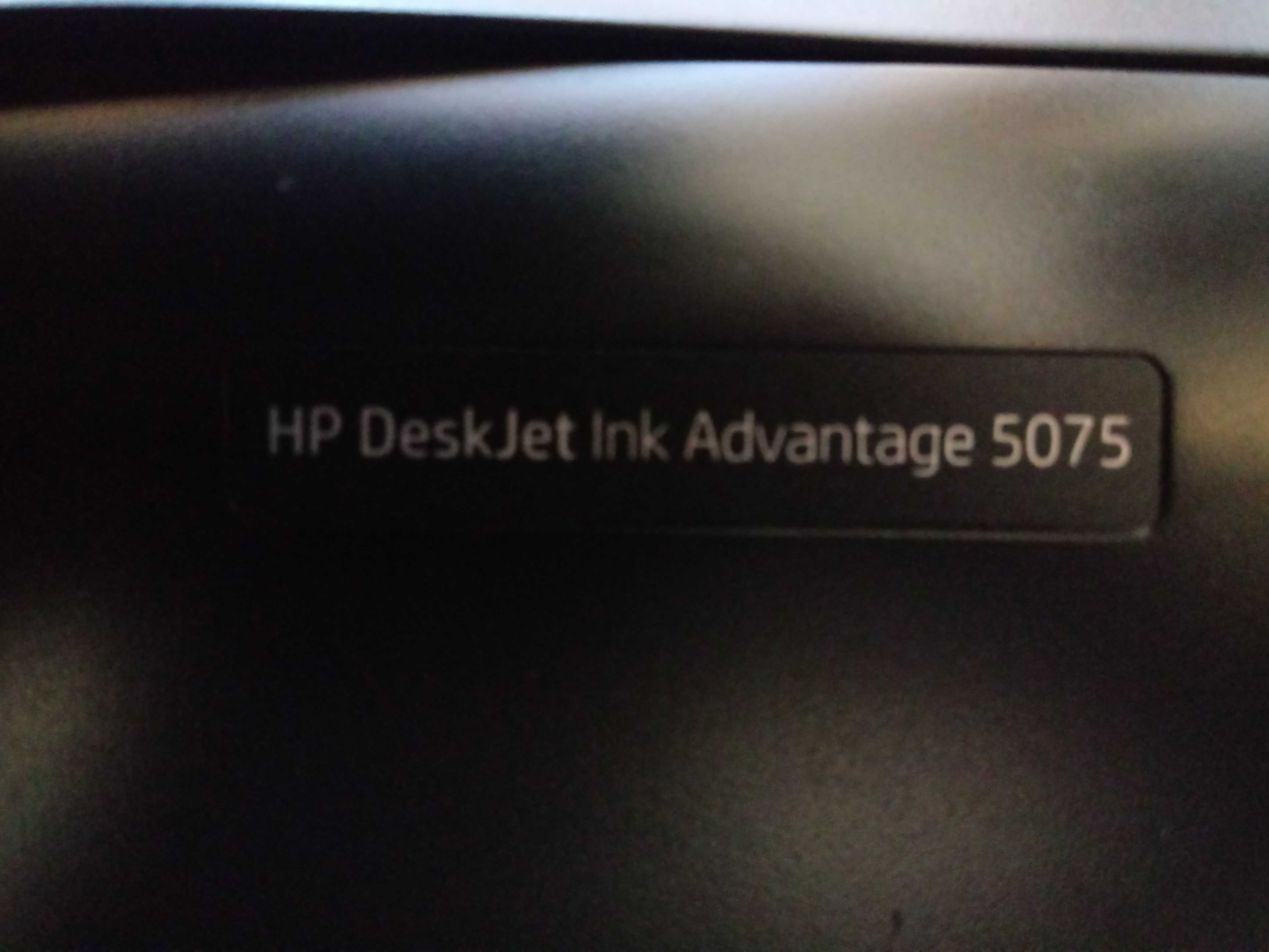 Drukarka HP deskjet ink advantage 5075 + tusz kolor