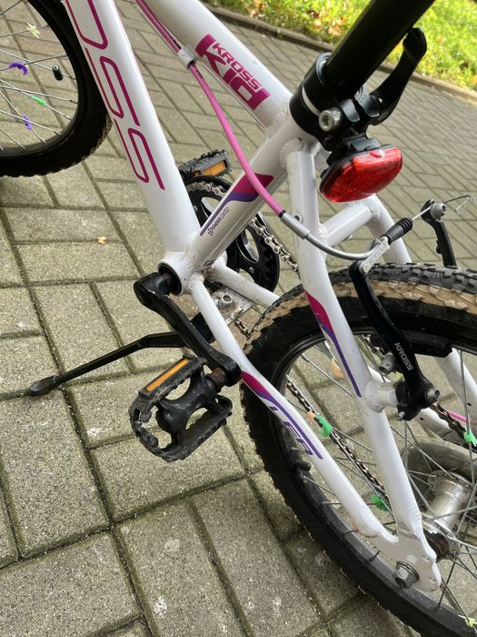 Rower Kross dla dziewczynki różowy rozmiar 20