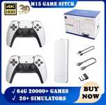 Ігрова приставка Game Stick M15 + 4 батарейки ААА у бонус - 20000 ігор
