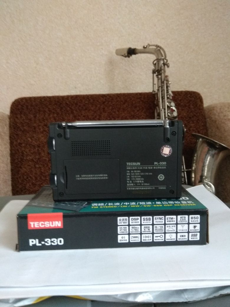 Tecsun pl 330 з новою версією прошивки 3306 замість 3303