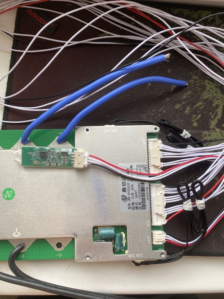 Smart BMS XIAOXIANG Li-Ion LiFePo4 Балансир Bluetooth 10s-24s 30-100A