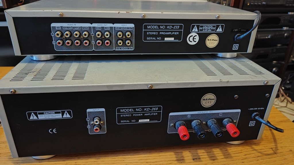 Końcówka mocy kd-269 plus przed wzmacniacz kd-233