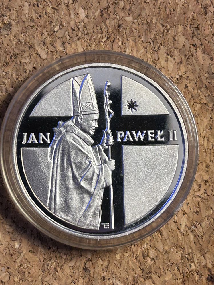 Moneta Jan Paweł II 1989