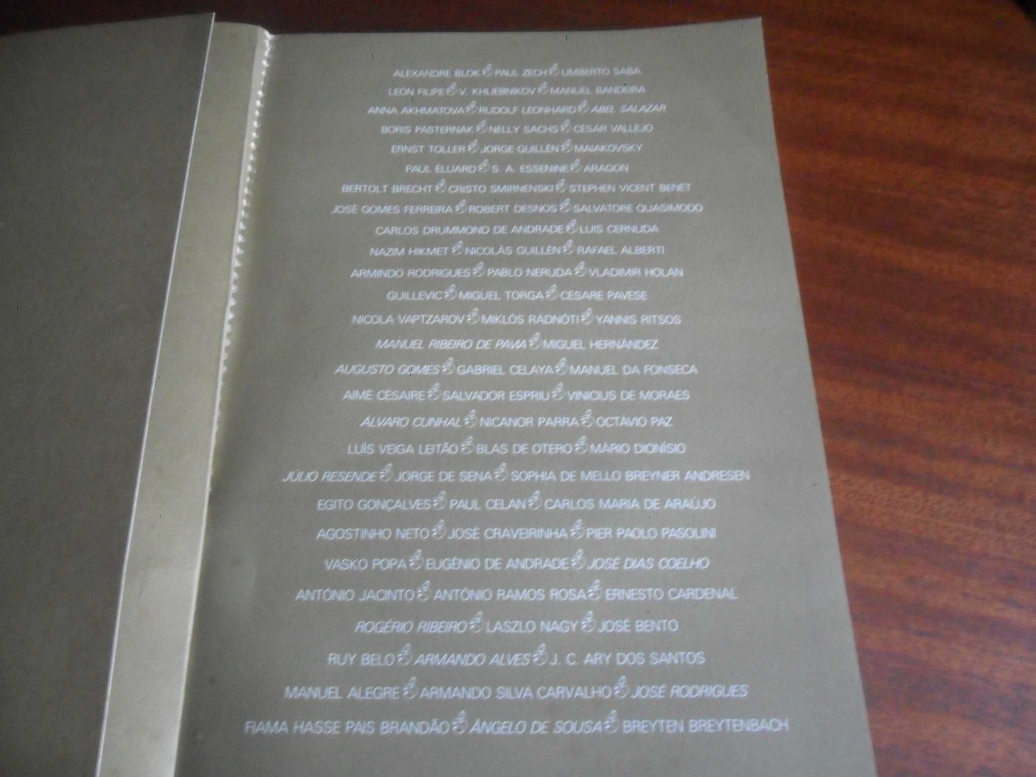 "Poemas do Último Século Antes do Homem" de Vários - 2ª Edição de 1979
