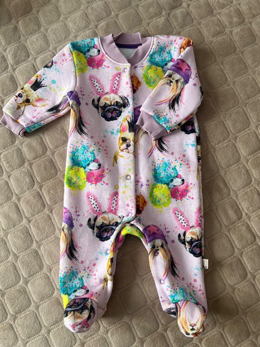 Дитячий теплий чоловічок (трьохнитка на флісі)