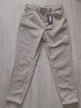 Spodnie jeansowe beżowe River Island M