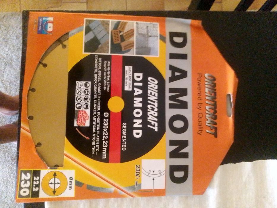 Discos para corte em diamante