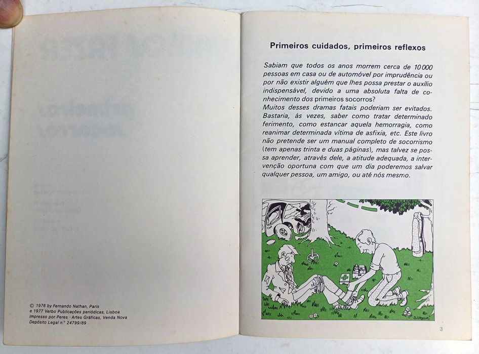 Vamos fazer primeiros socorros de 1976