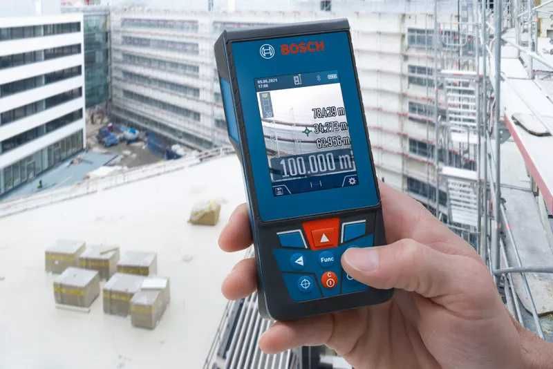BOSCH Profesjonalny Dalmierz Laserowy GLM 100-25 C Z Kamerą 100m IP54